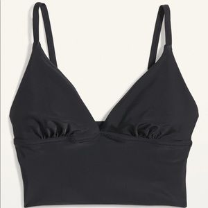 NWT Old Navy Longline Swim Too, Black, Medium
